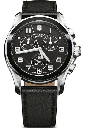 ساعت مچی سفید مردانه چرم VICTORINOX - کد 4689554