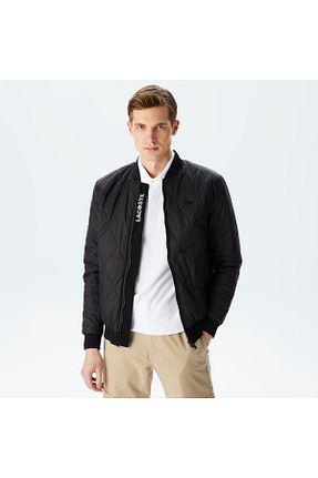 کاپشن مشکی مردانه رگولار Lacoste - کد 806548095