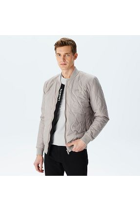 کاپشن طوسی مردانه رگولار Lacoste - کد 806178085