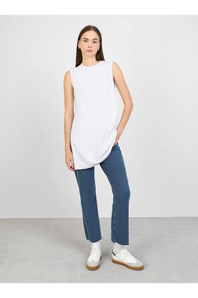 تونیک حجاب سفید زنانه ویسکون Benin - کد 858016222