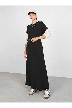 لباس حجاب مشکی زنانه رگولار Benin - کد 858017430
