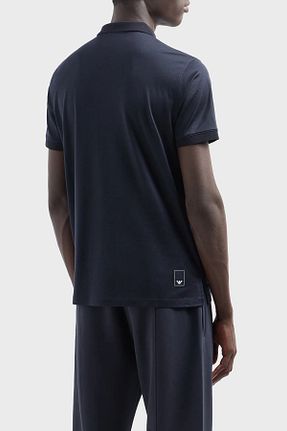 پولوشرت سرمه ای مردانه Liyosel Emporio Armani - کد 863885411