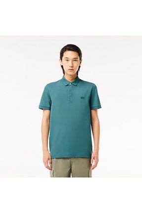 پولوشرت آبی مردانه پنبه ای Lacoste - کد 820259062