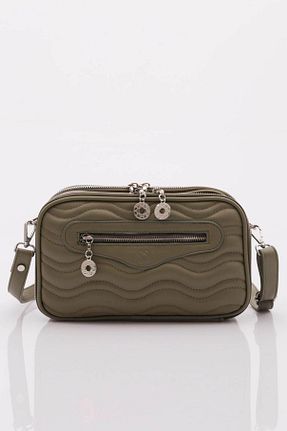 کیف دوشی متالیک زنانه چرم مصنوعی Dgn - کد 744451775