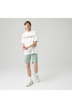 شلوارک و برمودا سبز مردانه رگولار Lacoste - کد 299614495