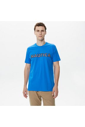 تیشرت آبی مردانه رگولار Nautica - کد 728604463