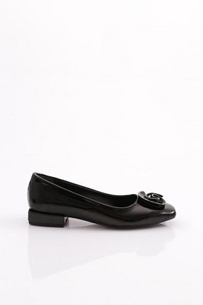 کفش پاشنه بلند کلاسیک مشکی زنانه چرم مصنوعی Dgn - کد 832938071