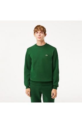 سوئیشرت سبز مردانه ساده Lacoste - کد 820282818