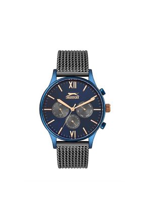 ساعت مچی سرمه ای مردانه 41-45 میلی متر Slazenger - کد 42674634