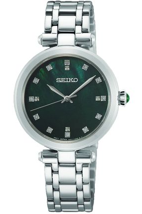 ساعت مچی مشکی زنانه 36-40 میلی متر Seiko - کد 798160633