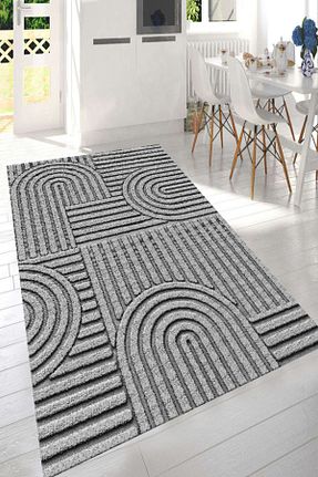 فرش آشپزخانه طوسی پلی استر eco concept - کد 863861263