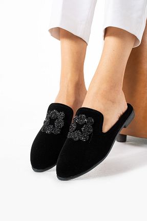 دمپائی مشکی زنانه نبوک Moda Devrin - کد 863907740