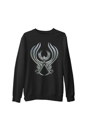 سوئیشرت مشکی زنانه Yılbaşı Lord T-Shirt - کد 51466444