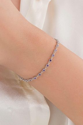 دستبند نقره زنانه 925 عیار Tmt Silver - کد 863937956