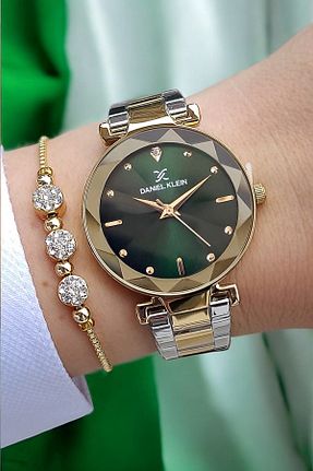 ساعت مچی طلائی زنانه 31-35 میلی متر Daniel Klein - کد 863942721