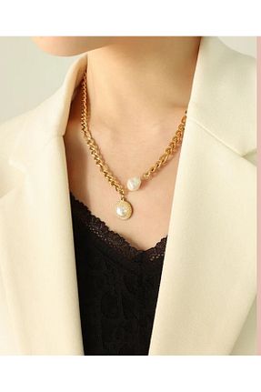 گردنبند استیل ( فولاد ) رنگی زنانه استیل (فولاد) İntive Lingerie - کد 900374888