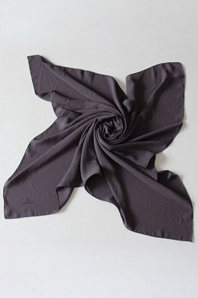 روسری طوسی ساده Valino - کد 864026268