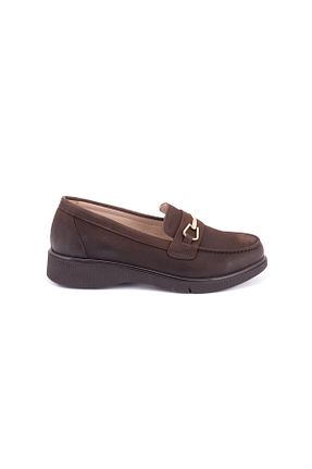 کفش کژوال قهوه ای زنانه پاشنه کوتاه (1 - 4 سانتی متر) Venüs - کد 864121940