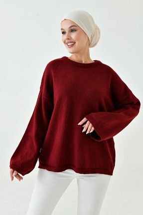 پلیور حجاب زرشکی زنانه اکریلیک WOMAN VISION - کد 864345870