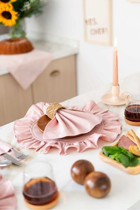 سرویس آمریکائی صورتی گرد Kaihome - کد 864130259