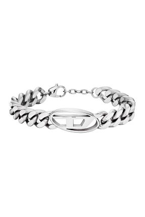 دستبند استیل (فولاد) متالیک مردانه استیل (فولاد) Diesel Jewel - کد 731940994