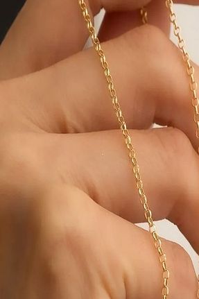گردنبند طلا زرد زنانه 14 عیار KRAFTIVA JEWELRY - کد 840140571
