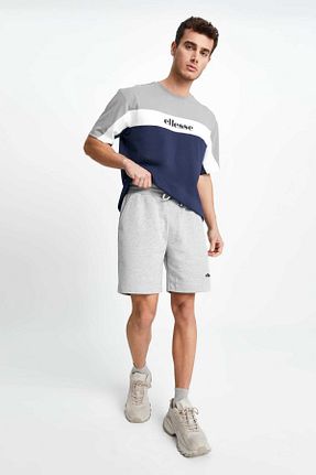 شلوارک و برمودا طوسی مردانه بافتنی Ellesse - کد 864188230
