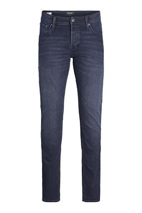 شلوار جین آبی مردانه پاچه تنگ Jack & Jones - کد 849296607