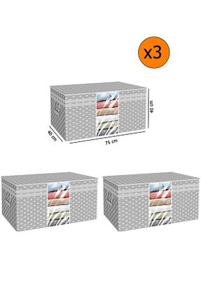 خورجین طوسی پلی پروپیلن Ekici home textile - کد 864513329