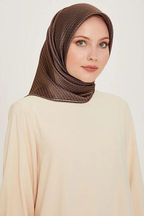 روسری قهوه ای İpek Tivil Armine - کد 864261924