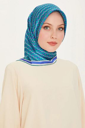 روسری سرمه ای İpek Tivil Armine - کد 864260504