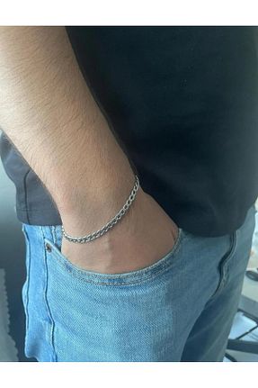 دستبند استیل (فولاد) مردانه استیل ضد زنگ Özgül - کد 336026280