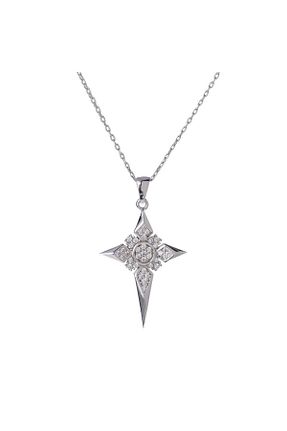 گردنبند نقره زنانه 925 عیار NAGISS - کد 844526961