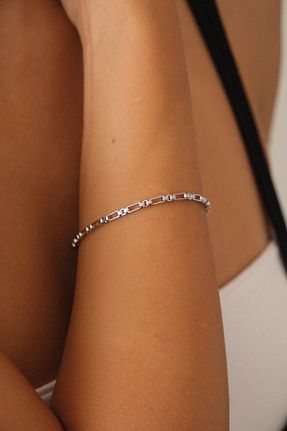 دستبند استیل (فولاد) زنانه استیل ضد زنگ ByFlorya Jewelry - کد 861384215