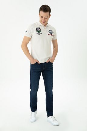 شلوار جین آبی مردانه الاستین U.S. Polo Assn. - کد 864358176