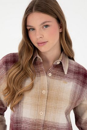 پیراهن قهوه ای زنانه رگولار U.S. Polo Assn. - کد 864342023