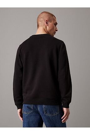 سوئیشرت مشکی مردانه ساده Calvin Klein - کد 856094850