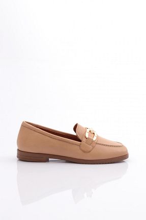 بابت بژ زنانه چرم خالص Dgn - کد 769968641
