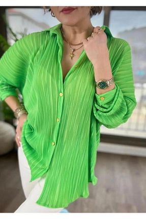 پیراهن سبز زنانه Relaxed JUST MAY - کد 835769864