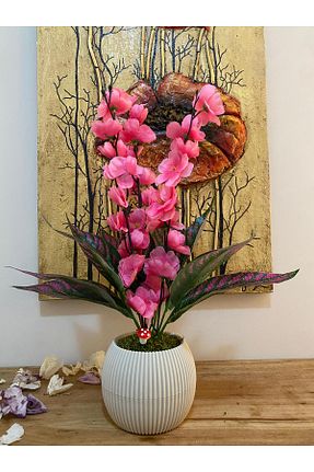گل خشک و مصنوعی بژ La bella bazar - کد 864397544