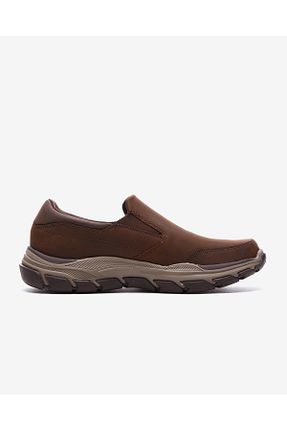 کفش اسنیکر قهوه ای مردانه چرم Skechers - کد 363998203