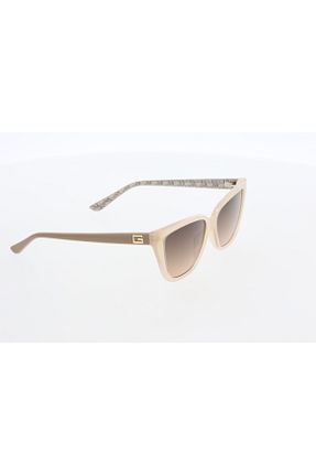 عینک آفتابی قهوه ای زنانه UV400 Guess - کد 864407815