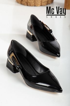 بابت مشکی زنانه چرم لاکی Mc vay Shoes - کد 864425654