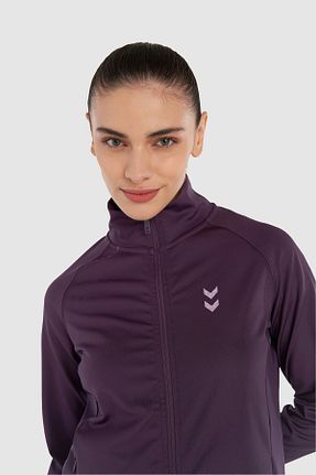 سوئیشرت بنفش زنانه ساده hummel - کد 864434961