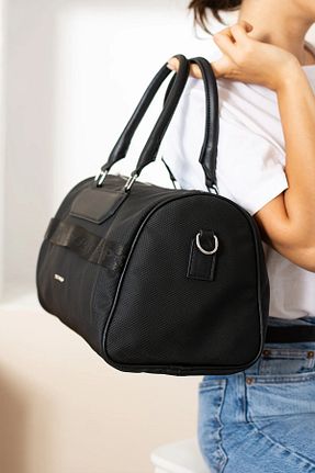 کیف دوشی مشکی زنانه چرم مصنوعی Just Polo - کد 864432142