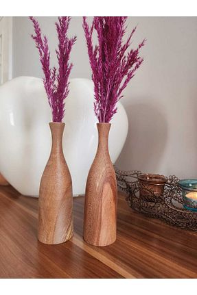 گلدان قهوه ای چوب Wotrart - کد 863143199