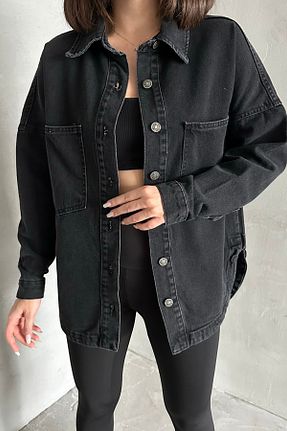 کت مشکی زنانه اورسایز XRAY JEANS - کد 864454100