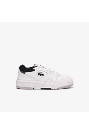 کفش اسنیکر سفید زنانه بند دار Lacoste - کد 831194968