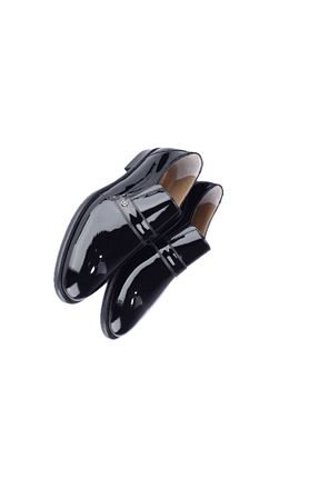 کفش کلاسیک مشکی مردانه چرم خالص Cengiz İnler - کد 813540448