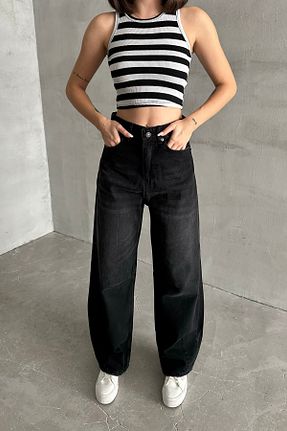 شلوار جین طوسی زنانه پاچه پهن XRAY JEANS - کد 864458967